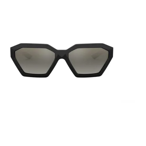 Geometric Bold Sunglasses - Prada - Modalova