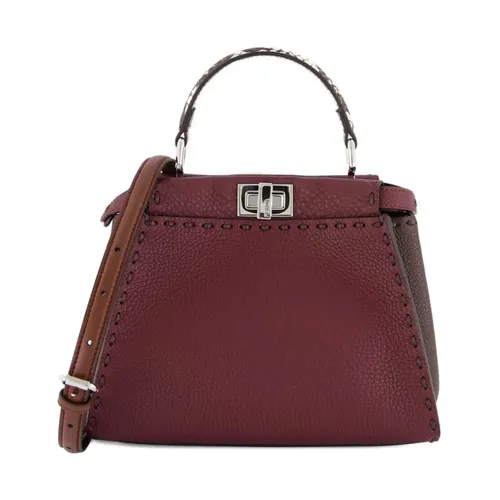 Bolso Peekaboo Mini Bicolor - Fendi - Modalova