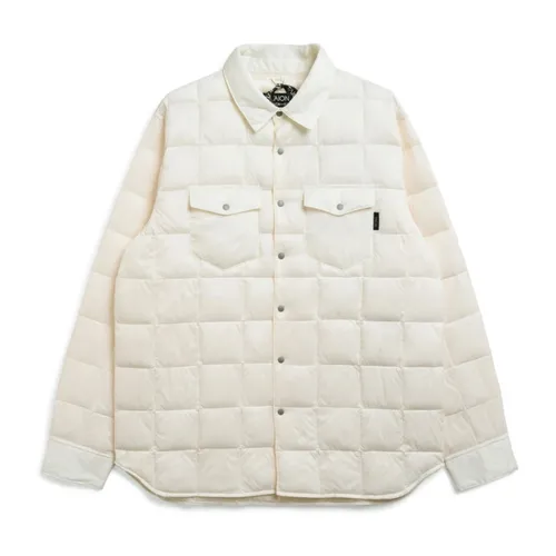 Off White Puffer Jacket - Taion - Modalova