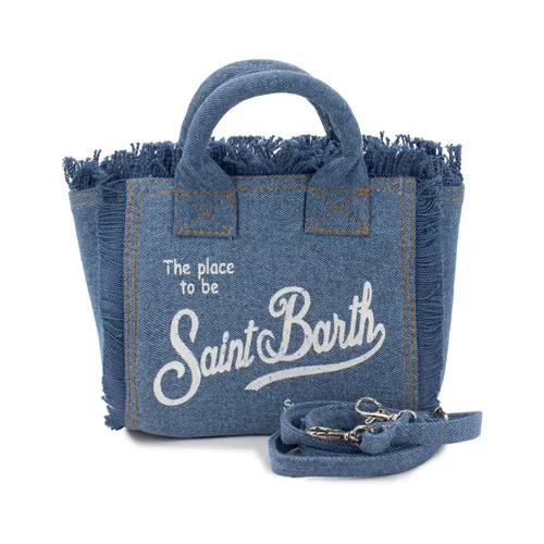 Mini Vanity Canvas Bag - MC2 Saint Barth - Modalova