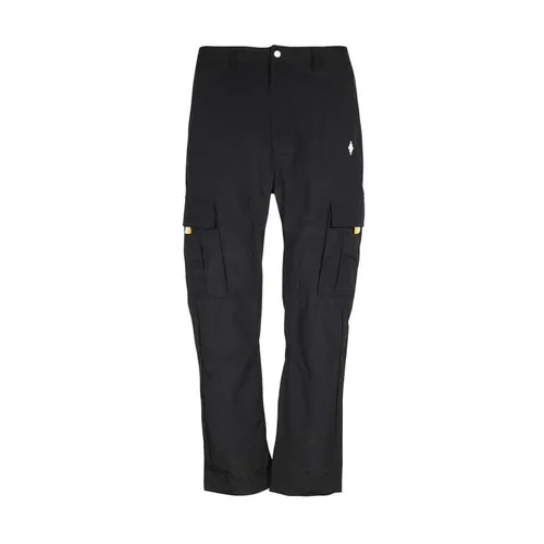 Multi-pocket Cargo Trousers - Marcelo Burlon - Modalova