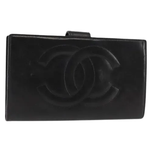 Pre-owned Leather Wallet - Chanel Vintage - Modalova