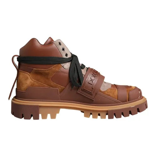 Trekking-Style Boots - Dolce & Gabbana - Modalova