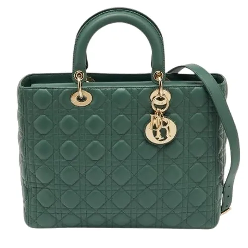 Pre-owned Leather Handbag - Dior Vintage - Modalova