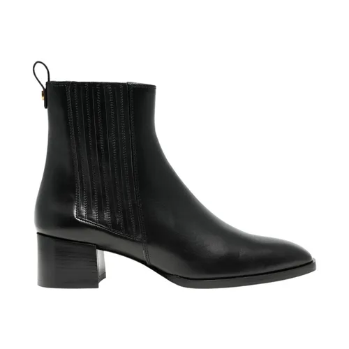 Black Leather Ankle Boot with Leda - Roberto Festa - Modalova
