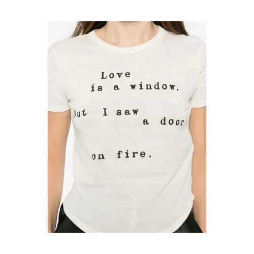 Love Is A Window Tee - Ann Demeulemeester - Modalova