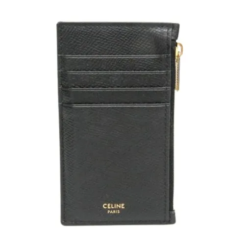Pre-owned Leather Wallet - Celine Vintage - Modalova