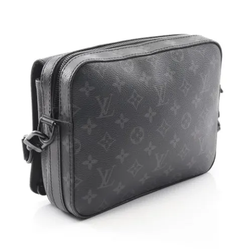 Pre-owned Monogram Eclipse Shoulder Bag - Louis Vuitton Vintage - Modalova