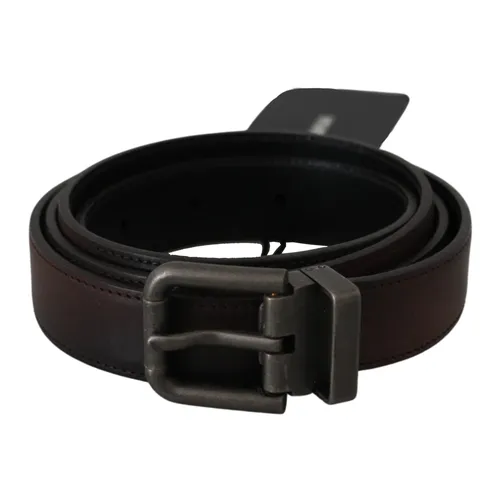 Durable Leather Belt - Dolce & Gabbana - Modalova