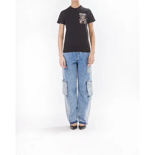 Adrian Bear T-Shirt - Moschino - Modalova