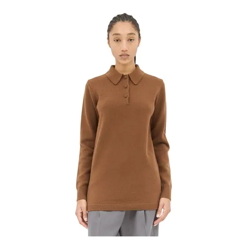 Wool Knit Polo Sweater - Dries Van Noten - Modalova