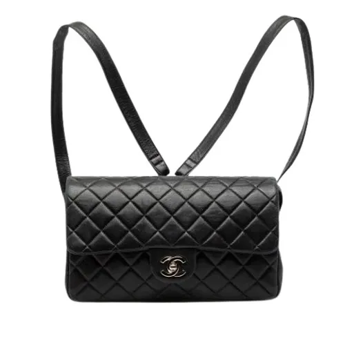 Pre-owned Leather Backpack - Chanel Vintage - Modalova