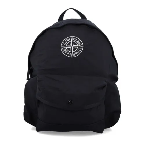 Backpack with Padded Straps and Pockets - Stone Island - Modalova