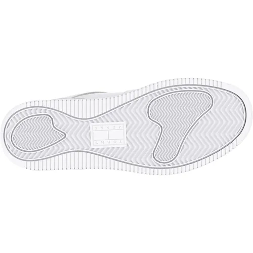 White Retro Basket Sneakers - Tommy Jeans - Modalova