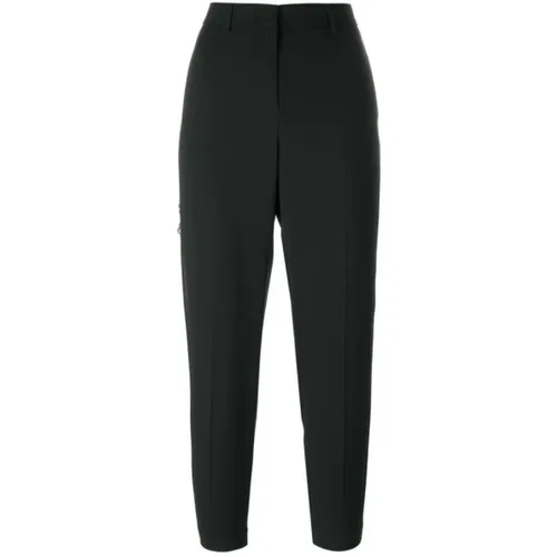 Lace Panel Cigarette Pants - Twinset - Modalova