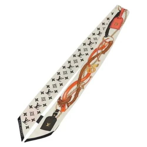 Pre-owned Vintage Silk Scarf - Louis Vuitton Vintage - Modalova