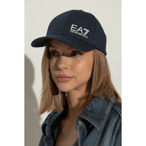 Train Core cotton baseball cap - Emporio Armani EA7 - Modalova