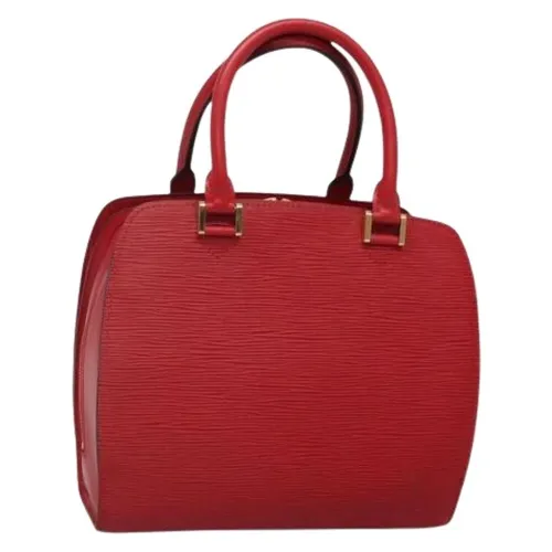 Pre-owned Vintage Leather Handbag - Louis Vuitton Vintage - Modalova