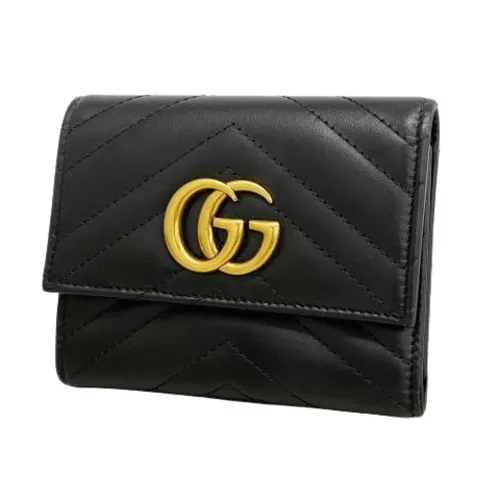 Pre-owned Leather Wallet - Gucci Vintage - Modalova