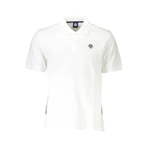 White Cotton Polo Shirt - North Sails - Modalova
