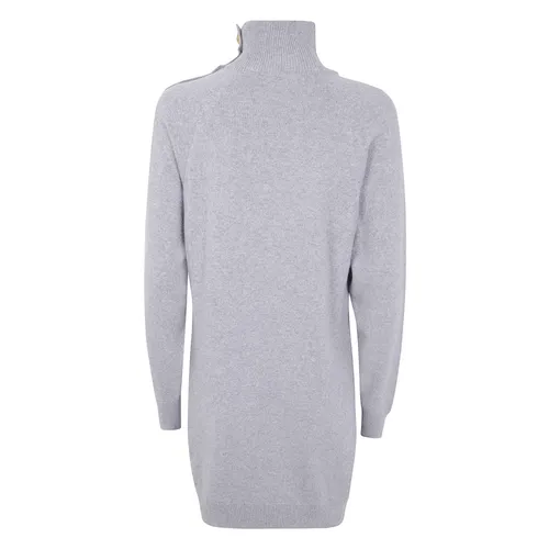 Eco Cashmere Short Dress - Balmain - Modalova