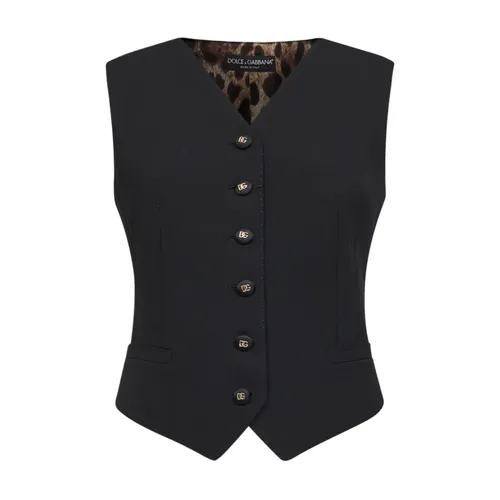 Wool Vest - Dolce & Gabbana - Modalova