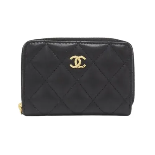 Pre-owned Leather Wallet - Chanel Vintage - Modalova