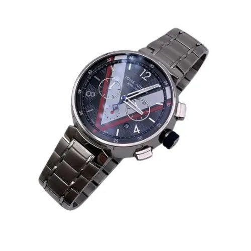 Pre-owned Tambour Chronographe - Louis Vuitton Vintage - Modalova