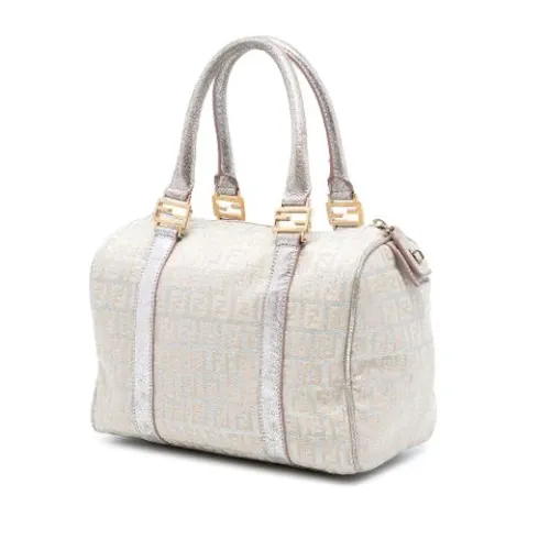 Pre-owned Canvas Handbag - Fendi Vintage - Modalova