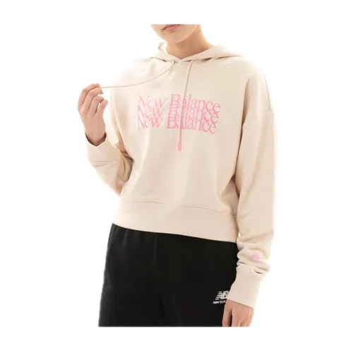 Essential Beige Hoodie - New Balance - Modalova