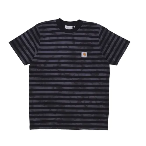 Striped Pocket Tee Black Chromo - Carhartt Wip - Modalova