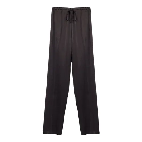 Elasticated Drawstring Trousers - Semicouture - Modalova