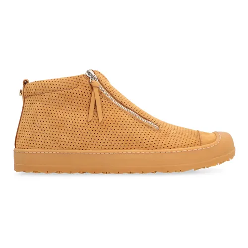 Eco-suede high-top sneakers - Volta - Modalova