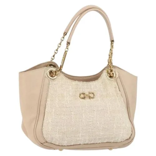 Pre-owned Wool Shoulder Bag - Salvatore Ferragamo Pre-owned - Modalova
