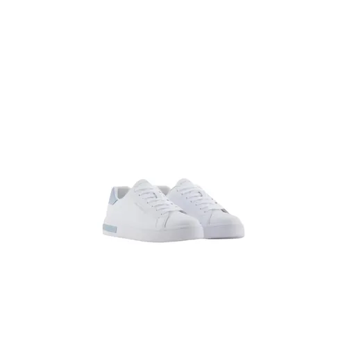 White Sneakers Low-Cut Stylish Design - Armani Exchange - Modalova
