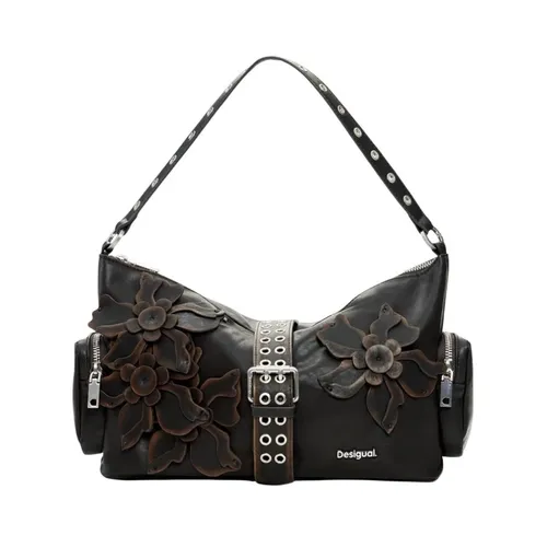 Handbag with Zip and Multiple Pockets - Desigual - Modalova
