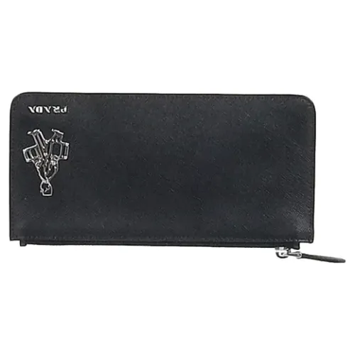 Pre-owned Leather wallets - Prada Vintage - Modalova