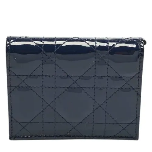 Pre-owned Leather Wallet - Dior Vintage - Modalova