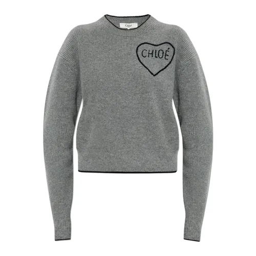 Wool Turtleneck Sweater - Chloé - Modalova