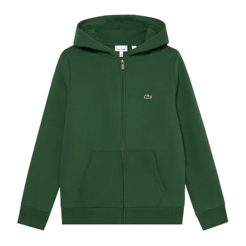 Fleece Full-Zip Hoodie - Lacoste - Modalova