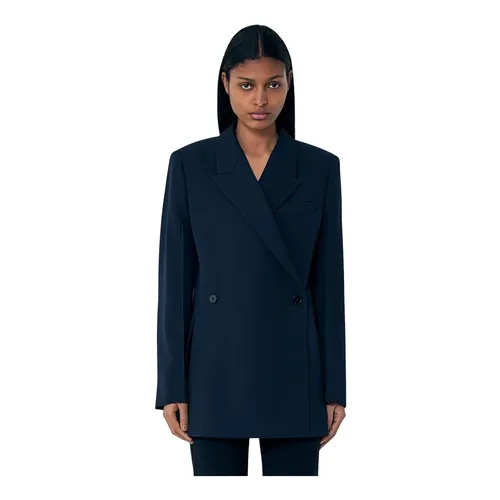 Double-Breasted Wool Blazer - Jil Sander - Modalova