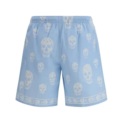 Polyamide Bermuda Shorts - Alexander McQueen - Modalova