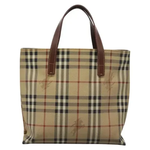 Pre-owned Leather handbags - Burberry Vintage - Modalova