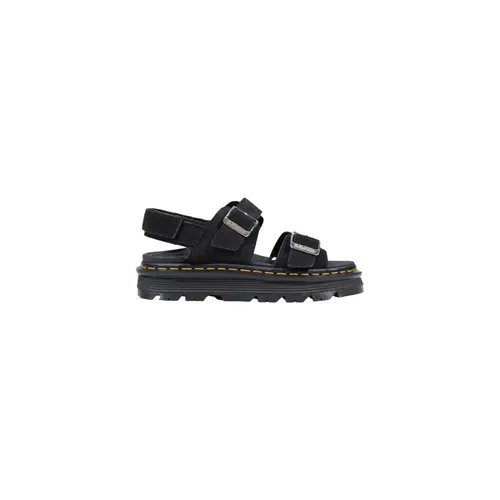 Open Toe Leather Buckle Sandals - Dr. Martens - Modalova