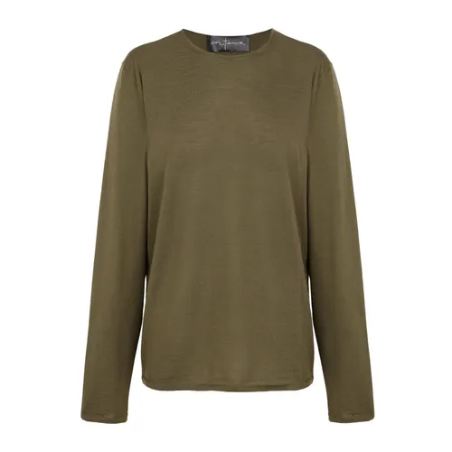 Fio, khaki cashmere knit jersey - Cortana - Modalova