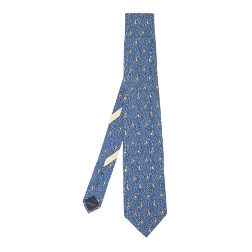Pre-owned Silk Tie - Salvatore Ferragamo Pre-owned - Modalova