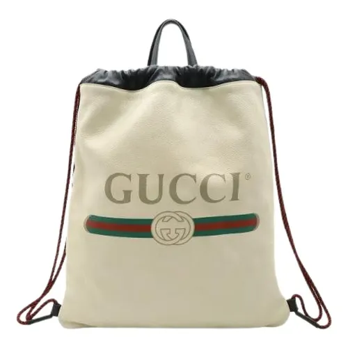 Pre-owned Vintage Backpack - Gucci Vintage - Modalova