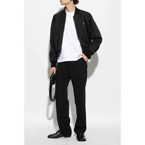 Logo bomber jacket - Ami Paris - Modalova