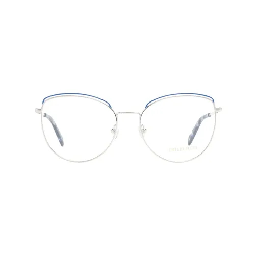 Blue Metal Round Optical Frames - Pucci - Modalova