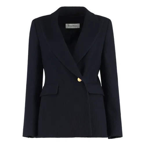 Woll-Doppelreiher-Blazer - Max Mara - Modalova